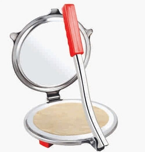 Prachit Deluxe Silver Stainless Steel Puri Maker