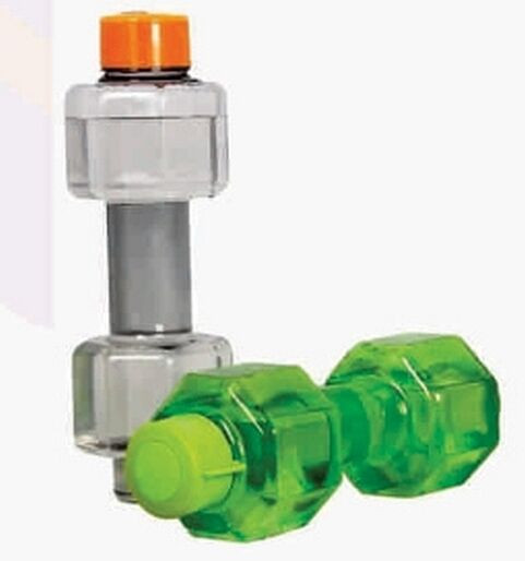 Prachit Dumbbell Shape Plastic Water Bottle