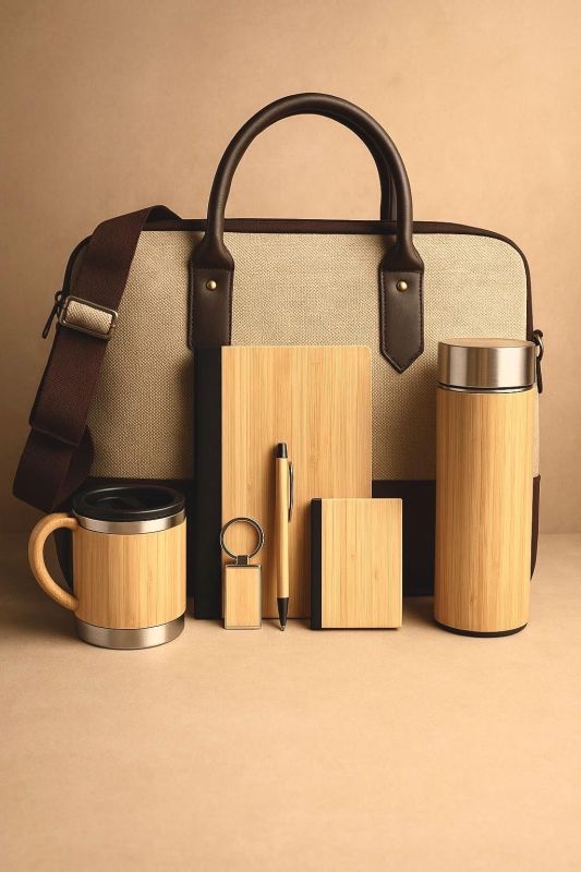 Corporate Gifting Combo Bamboo Set