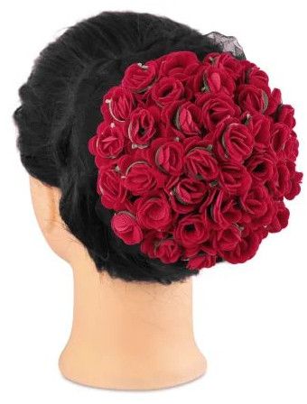 Artificial Rose Juda Bun