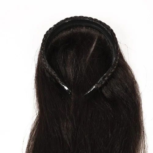 Black Synthetic Straight Hair Extension