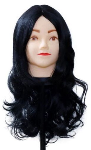 Loose Curls Black Synthetic Hair Wig