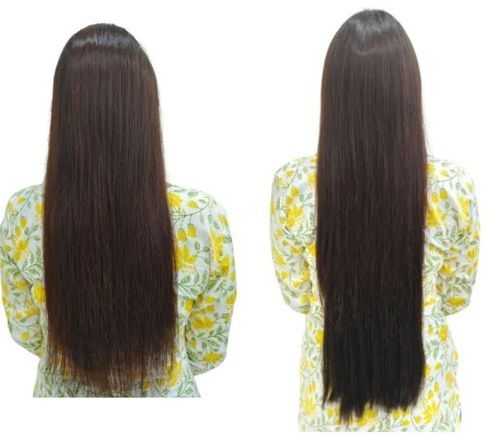 Synthetic Black Straight Hair Extension
