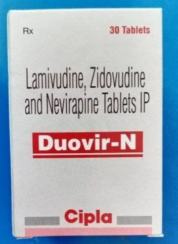 Duovir-N Lamivudine Zidovudine & Nevirapine Tablets