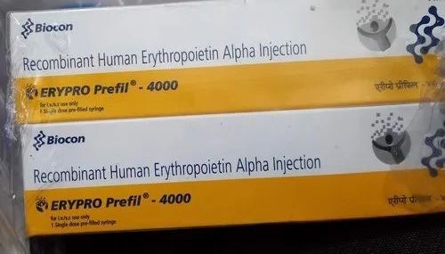Erypro Recombinant Erythropoietin 4000 IU Injetion