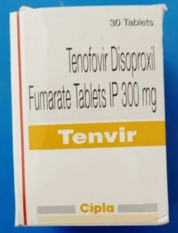 Tenvir Tenofovir HIV Hepatitis B Therapy 300 Mg Tablets
