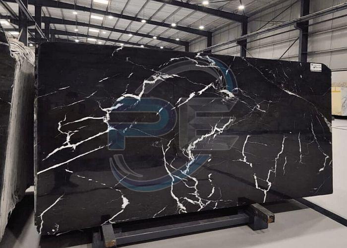 Black Marquina Marble Slab