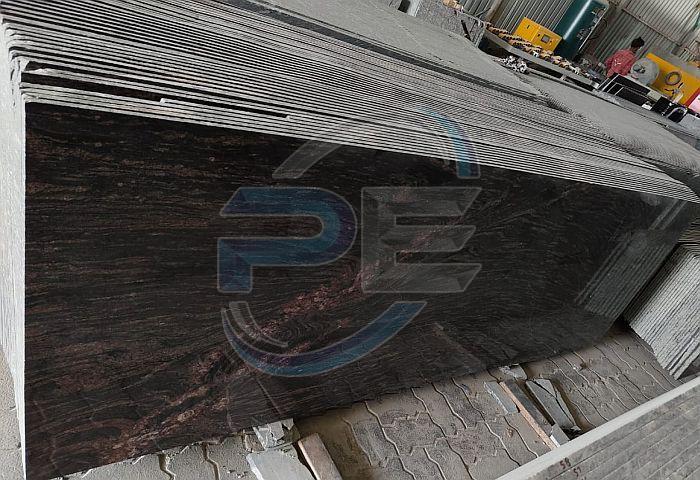 Black Polished Bose Paradiso Granite Slab