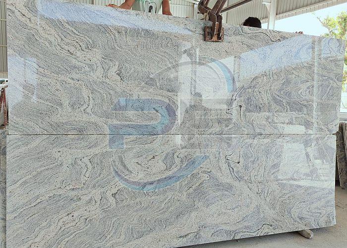 Polished Money White Granite Slab