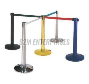 Stainless Steel Queue Manager With Belts