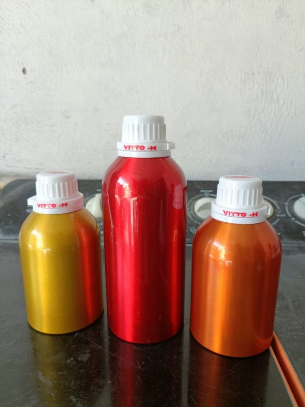 Metallic Coated Aluminum Essential Oil Bottle