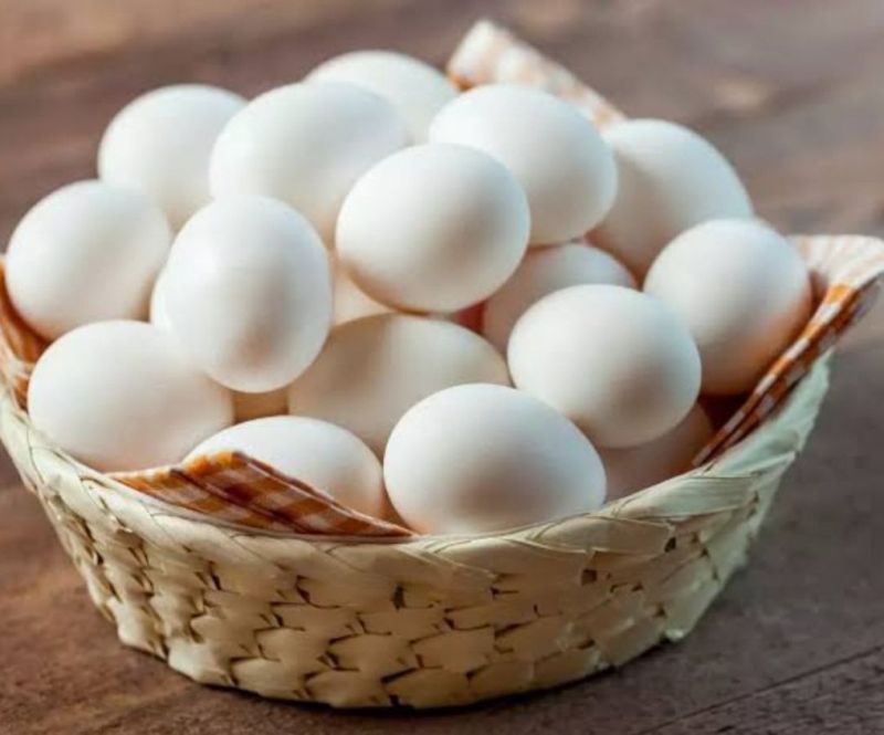 Farm Fresh White Eggs