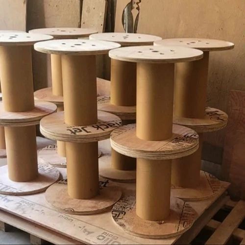 Brown Plywood Cable Drum