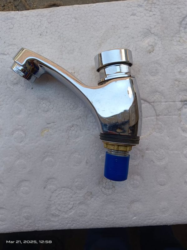 Brass Push Pillar Cock Water Tap