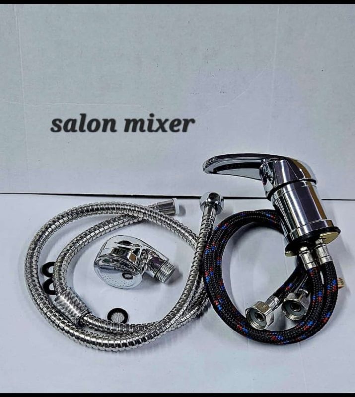 Chrome Multi-Line Salon Mixer Set