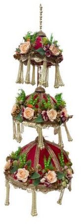 3 Tier Handcrafted Hanging Umbrella
