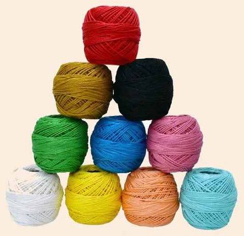 Multicolor Crochet Cotton Yarn