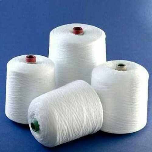 Raw White Cotton Yarn