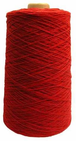 Red Dyed Cotton Yarn