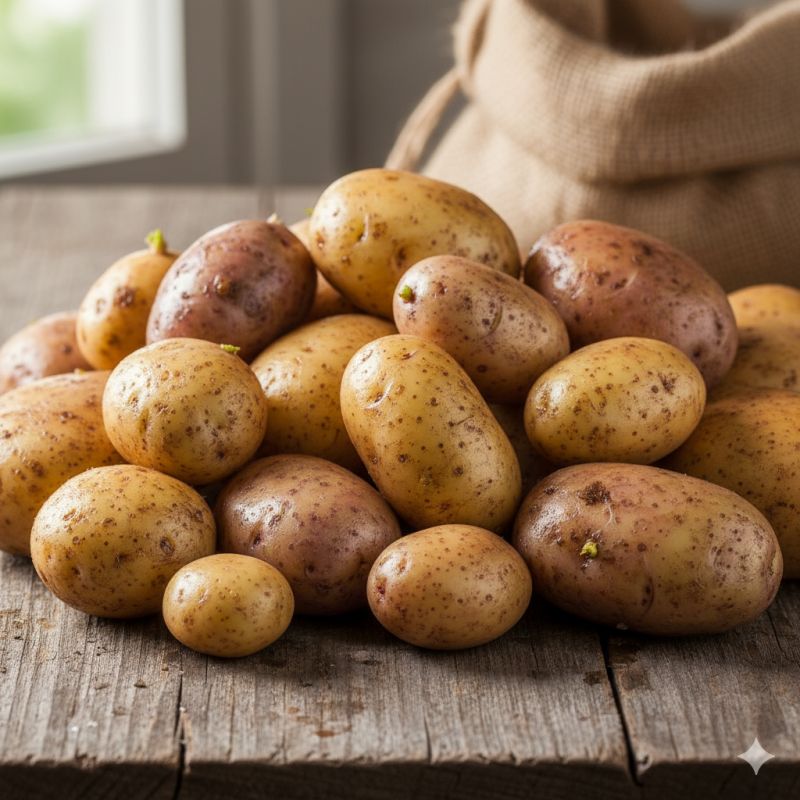Fresh Brown Potato