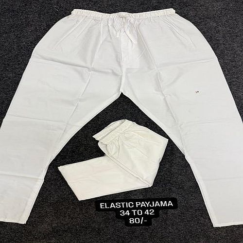 Elastic Waist Mens Cotton Pyjama