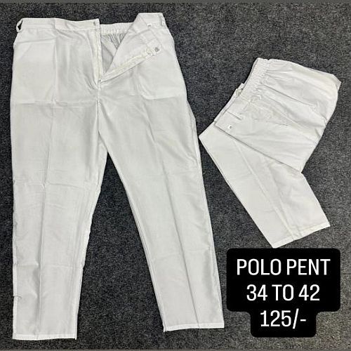 Mens Cotton Polo Pant