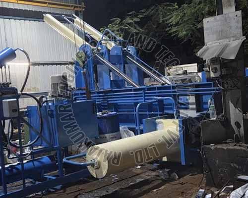 Semi Automatic Hydraulic Baling Machine