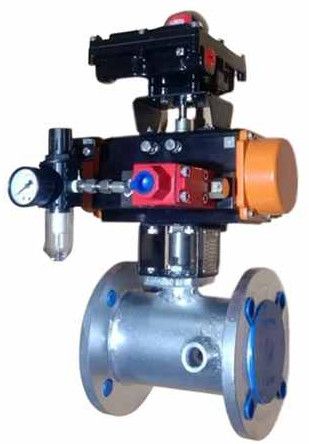 Pneumatic Jacketed Floating Ball Valve