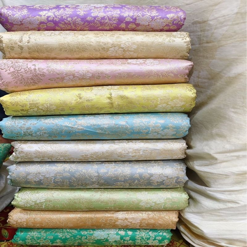 Banarasi Printed Brocade Fabric