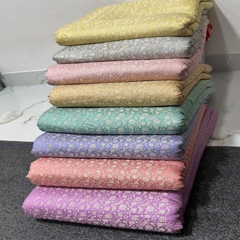 Printed Handloom Silk Fabric