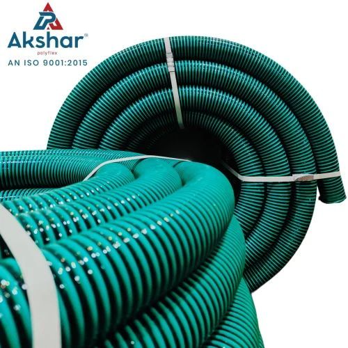 Green PVC Suction Hose Pipe