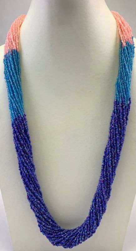 NK 11330G Multicolor Beaded Necklace