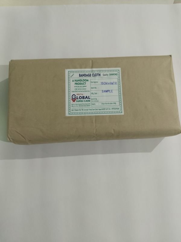 Diamond Quality Bleached Gauze Rolled Bandage