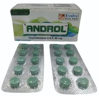 Androl Oxymetholone 50mg Tablets