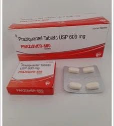 Prazisher 600mg Praziquantel Tablets