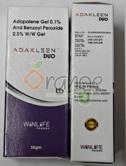 30gm Adakleen Duo Adapalene Gel