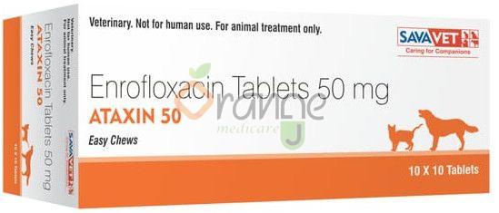 Ataxin Enrofloxacin 50mg Tablets