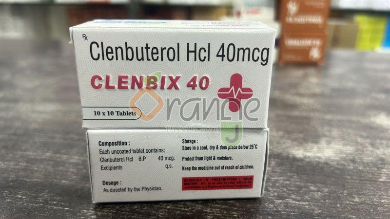 Clenbix Clenbuterol 40mcg Tablets