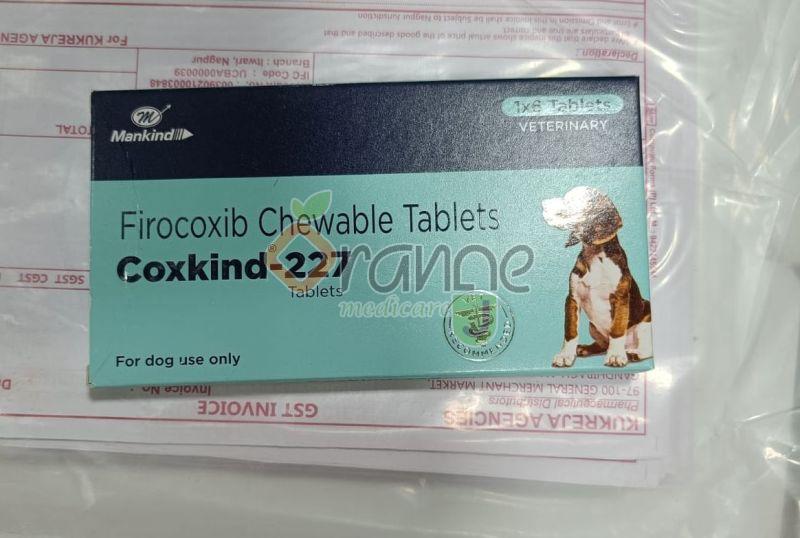 Coxkind 227mg Firocoxib Chewable  Tablets