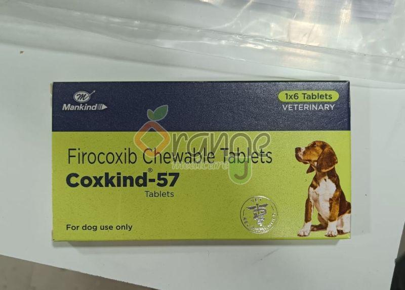 Coxkind Firocoxib 57mg Chewable Tablets
