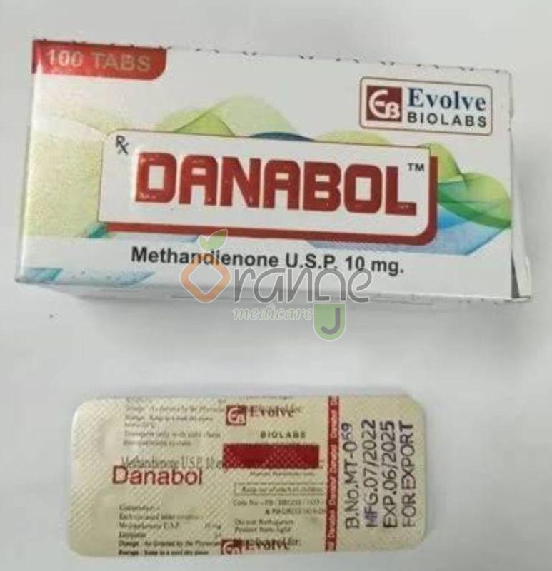 Danabol Methandienone 10mg Tablets