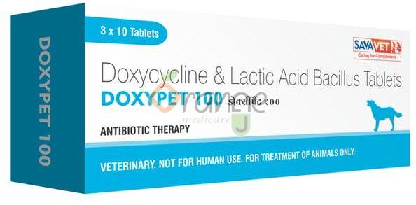 Doxypet 100mg Lacic Acid Bacillus Tablets