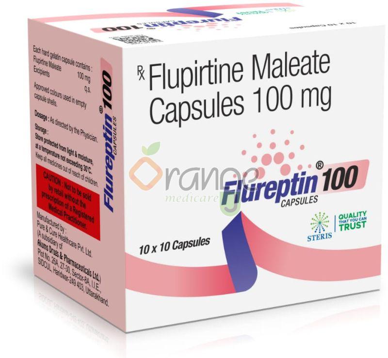Flureptin 100mg Flupirtine Maleate Capsules