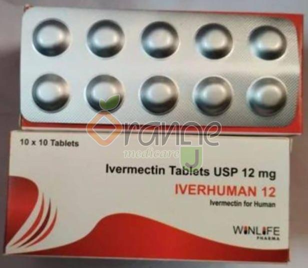 Iverhuman 12mg Tablets