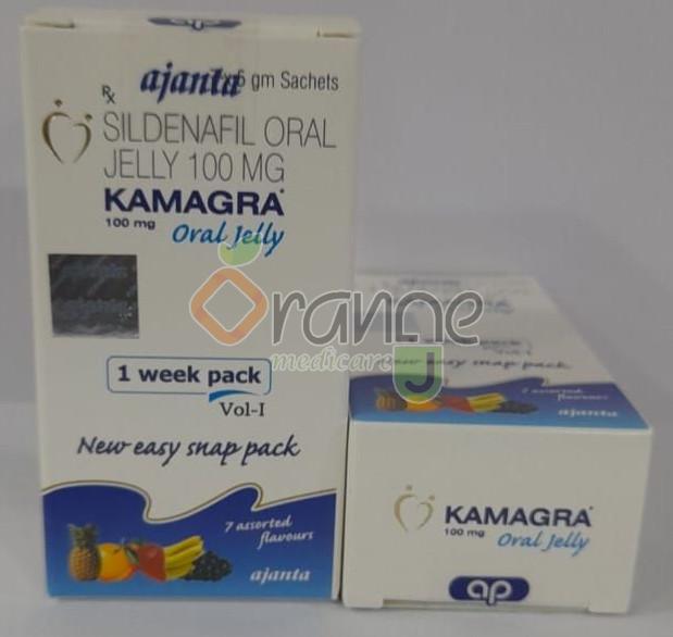 Kamagra Sildenafil 100mg Oral Jelly