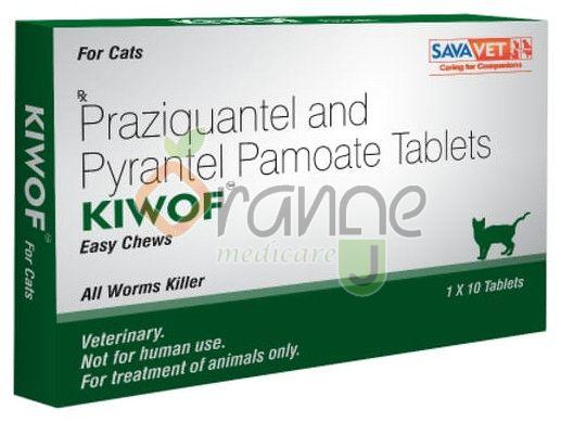Kiwof Praziquantel Pyrantel Pamoate Tablets