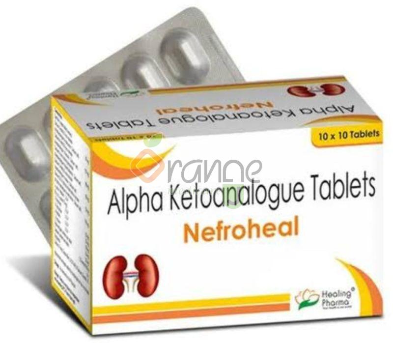 Nefroheal 200mg  Alpha Ketoanalogue Tablets