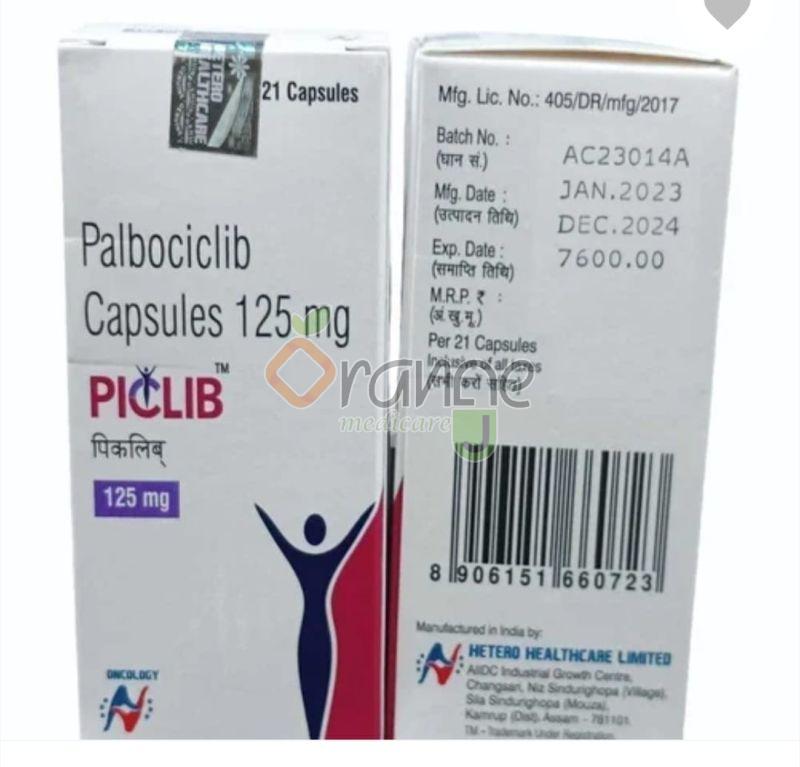 Piclib 125mg Palbociclib Capsules