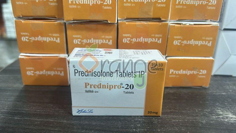 Prednipro 20mg Prednisolone Tablets
