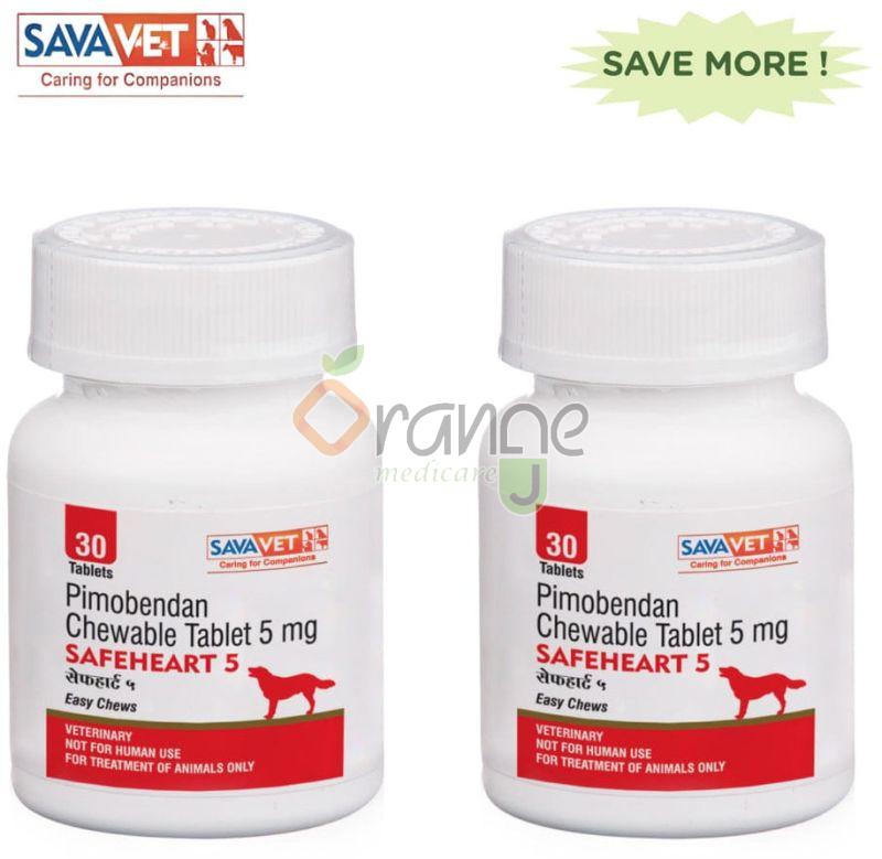 Safeheart 5mg Pimobendan Chewable Tablets
